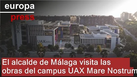 Miniatura del vídeo sobre la visita a las obras del campus UAX Mare Nostrum